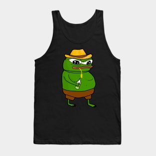 Strawhat Pepe Tank Top